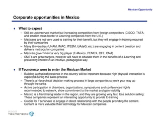 Caso Tecnonexo - MIT Sloan School of Management