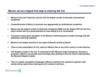 Caso Tecnonexo - MIT Sloan School of Management