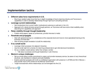 Caso Tecnonexo - MIT Sloan School of Management