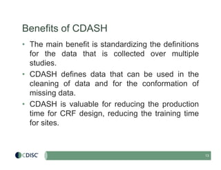 CDISC-CDASH | PDF