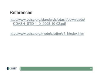 CDISC-CDASH | PDF
