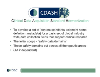 CDISC-CDASH | PDF