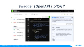 © 2018 CData Software Japan, LLC | www.cdata.com/jp
Swagger (OpenAPI) って何？
 