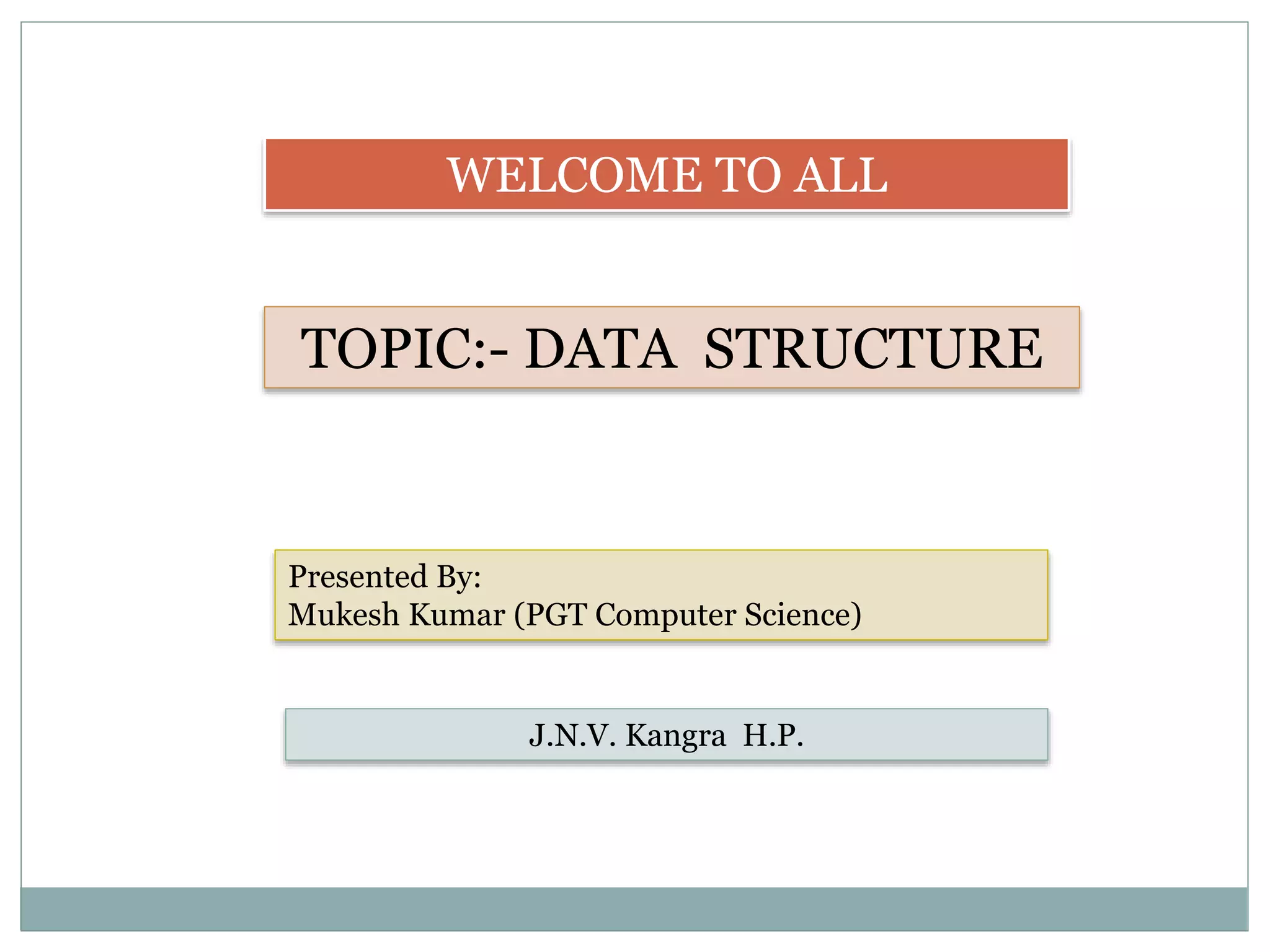 C++ Data Structure PPT.ppt