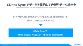 CData Sync 概要 | PDF