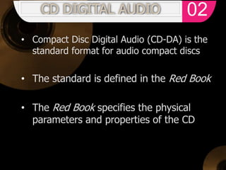 Cd audio, cd rom | PPTX