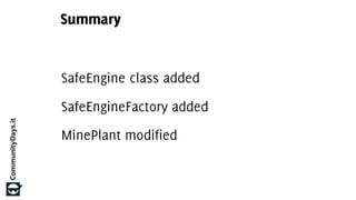 Dependency Injection in C++ (Community Days 2015)