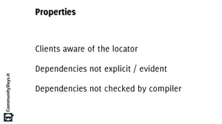 Dependency Injection in C++ (Community Days 2015)