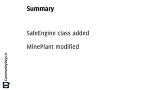 Dependency Injection in C++ (Community Days 2015)