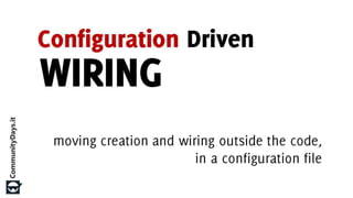 Dependency Injection in C++ (Community Days 2015)