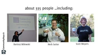 Dependency Injection in C++ (Community Days 2015)