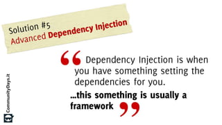 Dependency Injection in C++ (Community Days 2015)