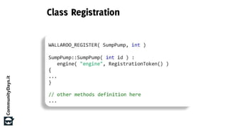 Dependency Injection in C++ (Community Days 2015)