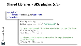 Dependency Injection in C++ (Community Days 2015)