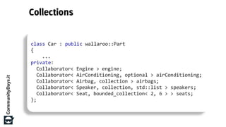 Dependency Injection in C++ (Community Days 2015)