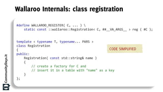 Dependency Injection in C++ (Community Days 2015)