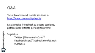 Dependency Injection in C++ (Community Days 2015)
