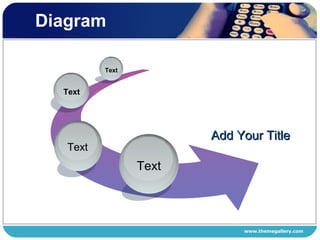 Diagram Add Your Title Text Text Text Text 