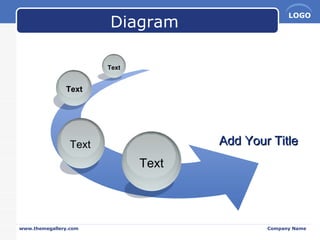 Diagram Add Your Title Text Text Text Text 