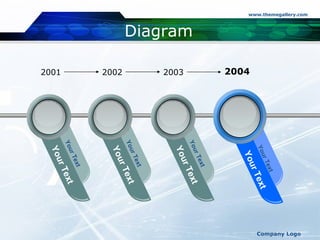 Diagram Your Text Your Text Your Text Your Text Your Text Your Text Your Text Your Text 2001 2002 2003 2004 