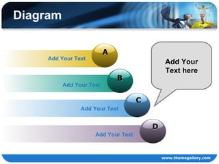 Diagram Add Your Text Add Your Text Add Your Text Add Your Text Add Your Text here D B C A 
