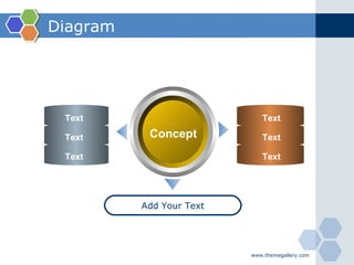 Diagram Concept Add Your Text Text Text Text Text Text Text 