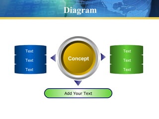 Diagram Concept Add Your Text Text Text Text Text Text Text 