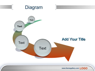 Diagram Add Your Title Text Text Text Text 
