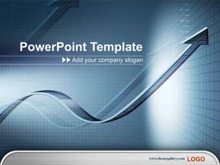 PowerPoint Template Add your company slogan 