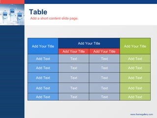Table Add a short content slide page. Add Text Text Text Add Text Add Text Text Text Add Text Add Text Text Text Add Text Add Text Text Text Add Text Add Text Text Text Add Text Add Your Title Add Your Title Add Your Title Add Your Title Add Your Title 