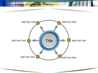 Diagram Title Add Your Text Add Your Text Add Your Text Add Your Text Add Your Text Add Your Text 