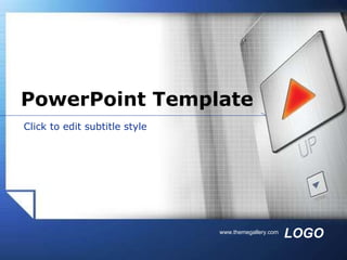Click to edit subtitle style PowerPoint Template 