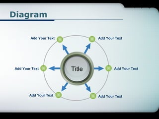 Company Logo

Diagram
Add Your Text

Add Your Text

Add Your Text

Add Your Text

Title

Add Your Text

Add Your Text

 