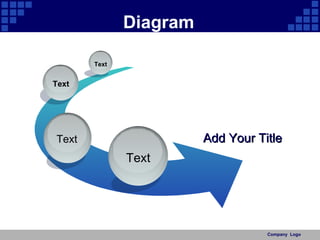 Diagram Add Your Title Text Text Text Text 