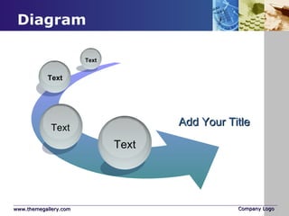 Diagram Add Your Title Text Text Text Text 