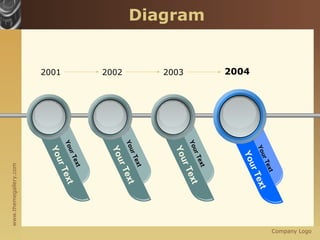 Diagram Your Text Your Text Your Text Your Text Your Text Your Text Your Text Your Text 2001 2002 2003 2004 