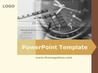 LOGO 
PowerPoint Template 
www.themegallery.com 
 