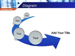 Diagram Add Your Title Text Text Text Text 