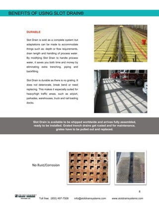 Slot Drain Systems Submittal | PDF