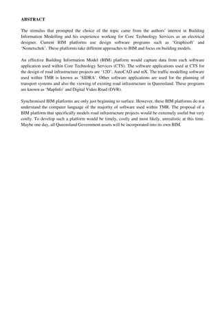 TMR and BIM | PDF