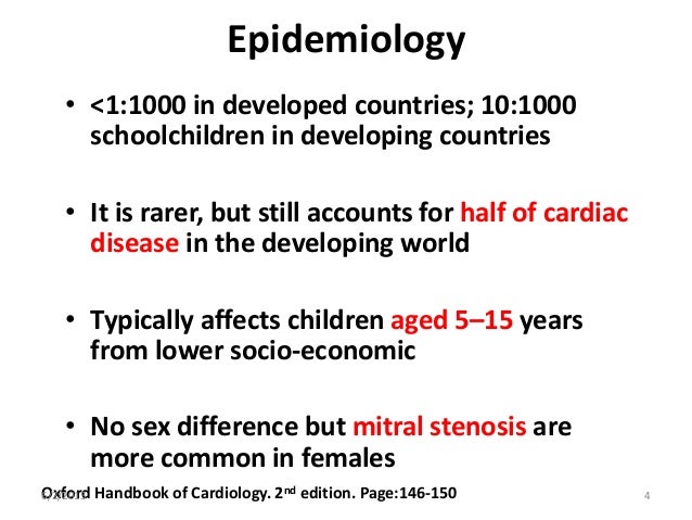 Epidemiology • <1:1000 in developed countries; 10:1000 schoolchildren in developing countries • It is rarer, but still acc...