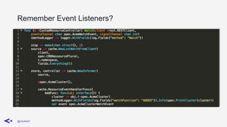 Remember Event Listeners?
@ravilach
 