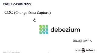 © 2026 NTT DATA Japan Corporation 3
このセッションでお話しすること
CDC (Change Data Capture)
の基本的なところ
ちょっとだけ
と
も
 