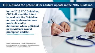 draft update cdc guidlines for prescribing | PDF