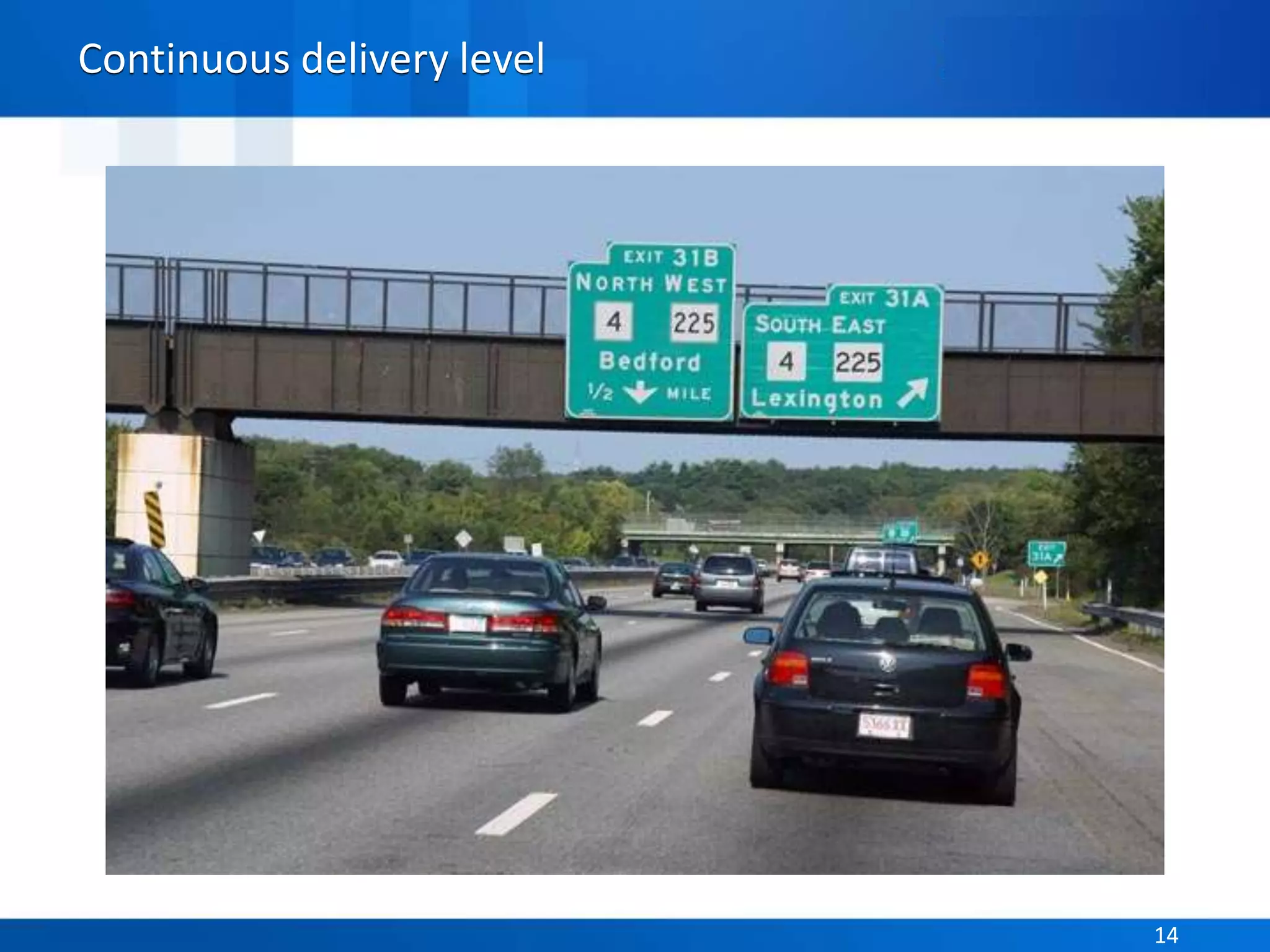 Parasoft Proprietary and Confidential 14Parasoft Proprietary and Confidential 14
Continuous delivery level
 