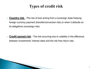 Credit Risk- Prob. of Default | PPTX