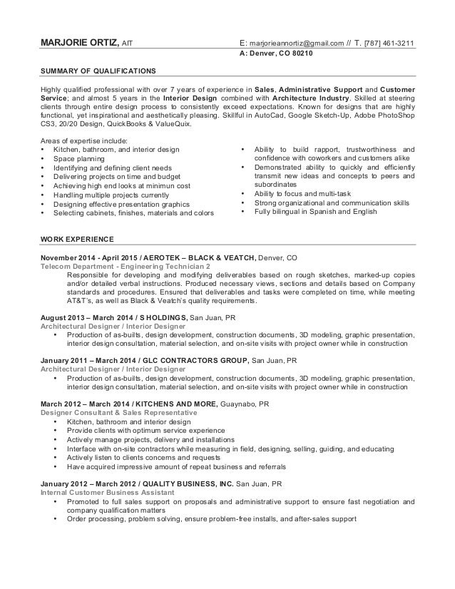 aesthetically pleasing resume