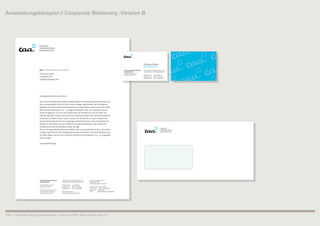 Brand Identity, Example for 1st Design Session