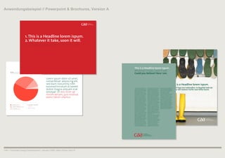 Brand Identity, Example for 1st Design Session