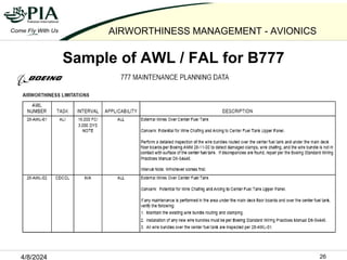 Awl Control Panel System Critical Design Config Control Limitations Presentation.ppt
